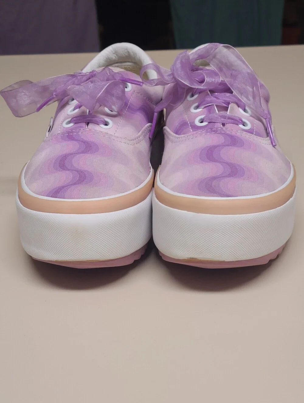 Vans Era Stacked Platform casual skateboard sneakers size 7.5